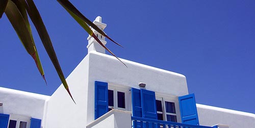 Řecký apartmán a hotel na Rhodosu